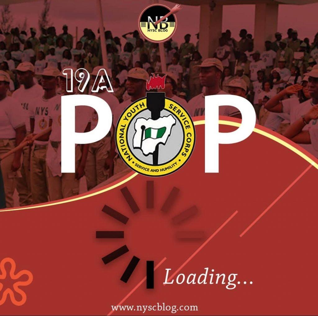 NYSC RELEASED POP DATE FOR 19A