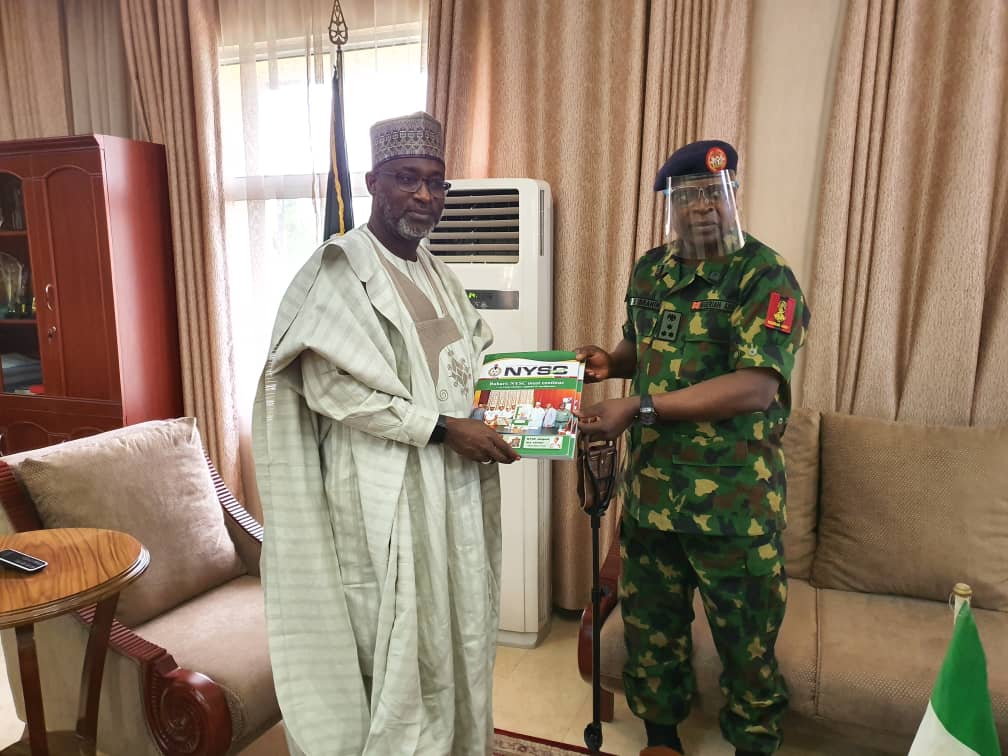 DG SEEKS MINISTER'S SUPPORT FOR GOMBE, KAZAURE, EKITI SKILL ACQUISITION CENTRES