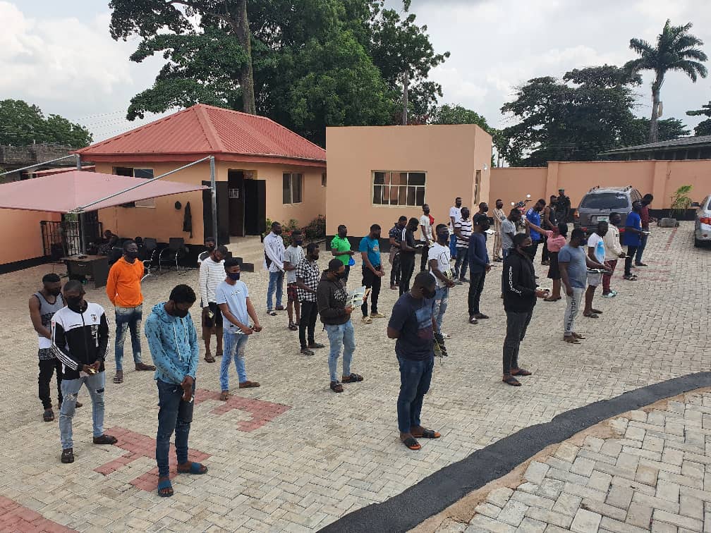 Corps Members arrested by EFCC 